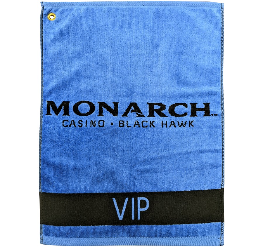 16" x 22" Jacquard Bar & Golf Towel Made in USA