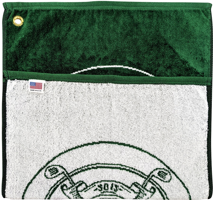 16" x 24" Jacquard Bar & Golf Towel Made in USA