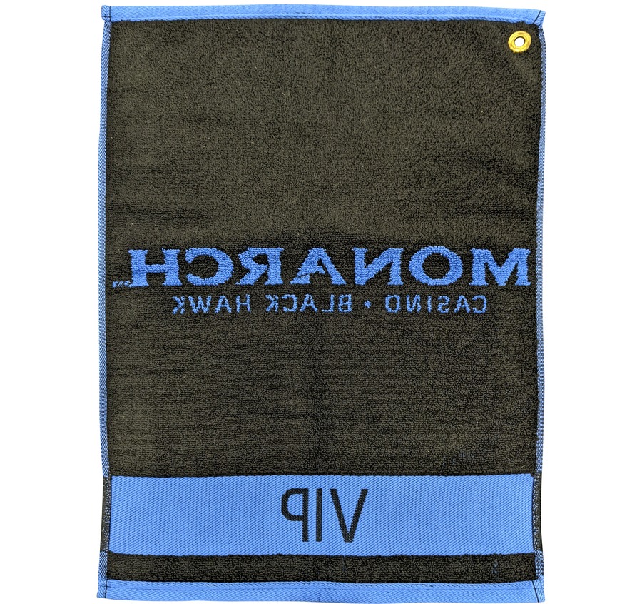 16" x 22" Jacquard Bar & Golf Towel Made in USA