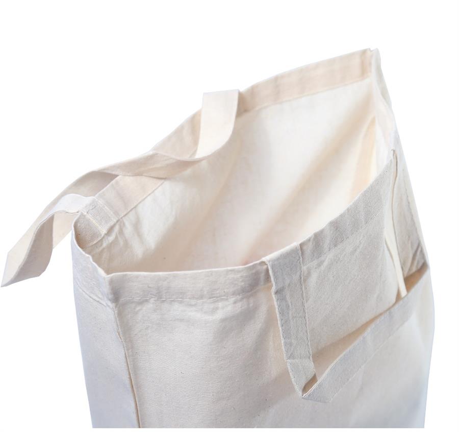 Canvas Tote with short handles