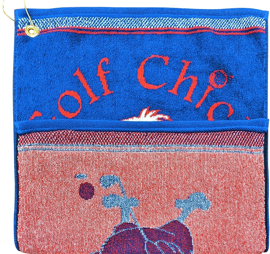 16" x 24" Jacquard Bar & Golf Towel Made in USA