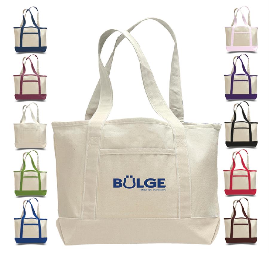 Small Canvas Deluxe Tote