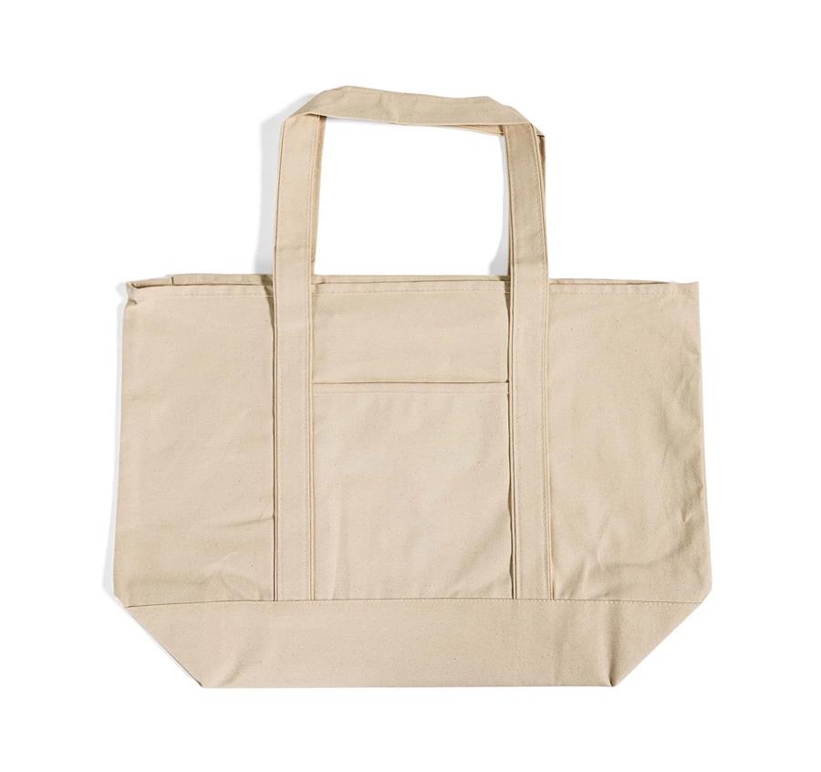Jumbo Deluxe Canvas Tote Bag