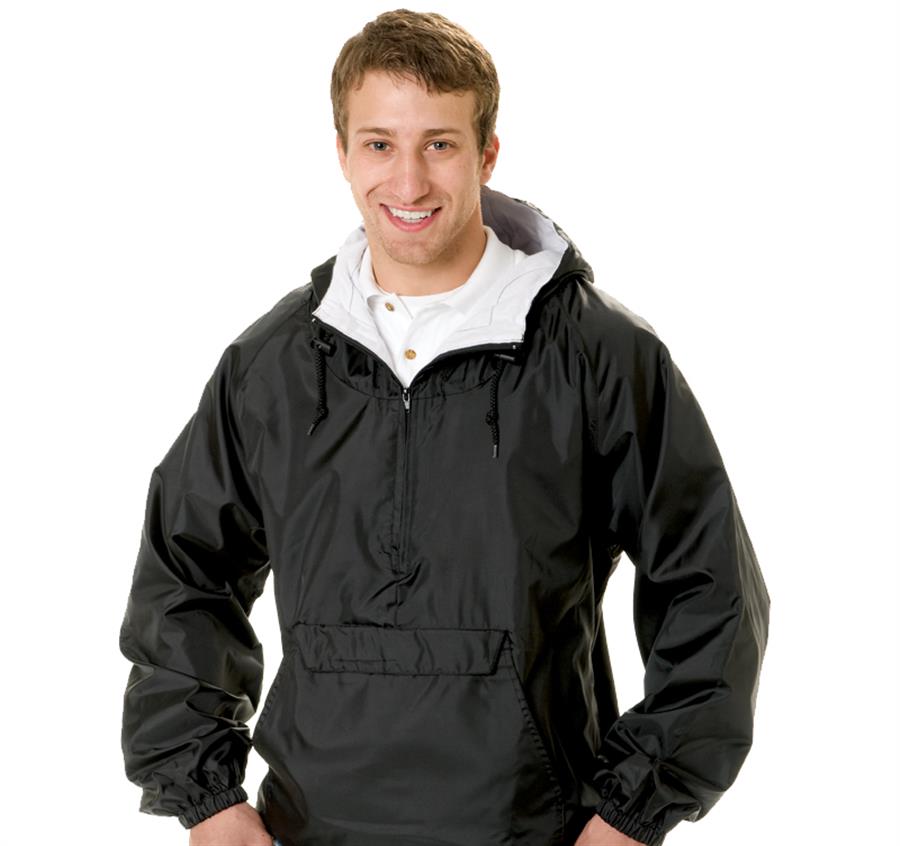 HOODED PULLOVER JACKET