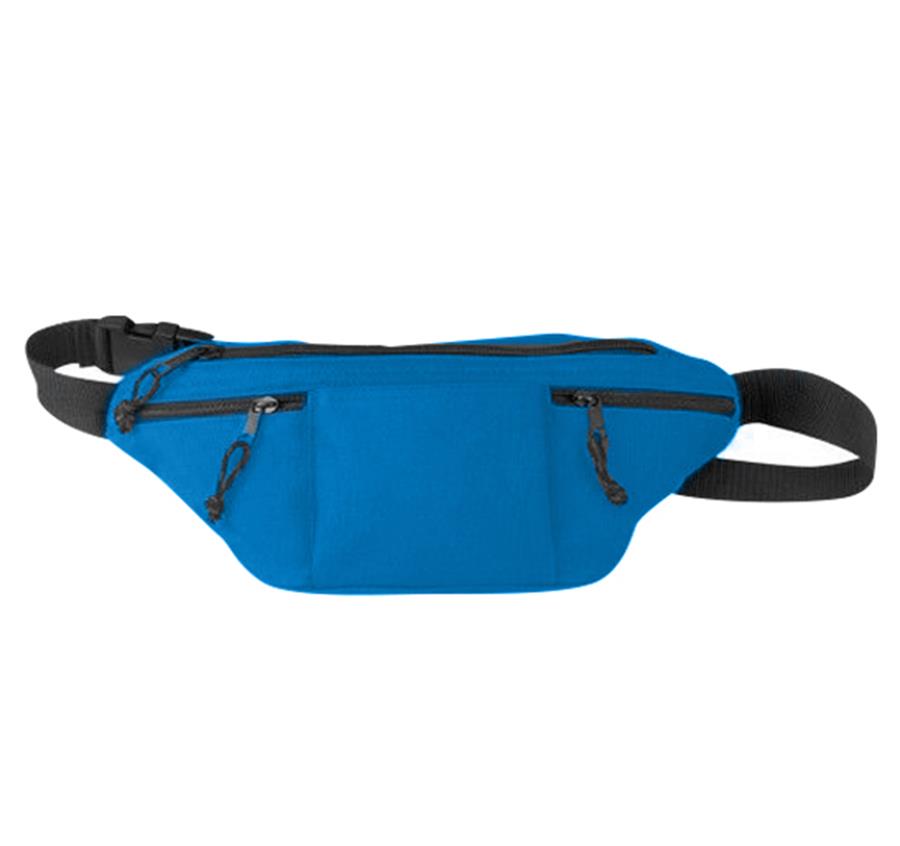 Poly Four-Zipper Fanny Pack