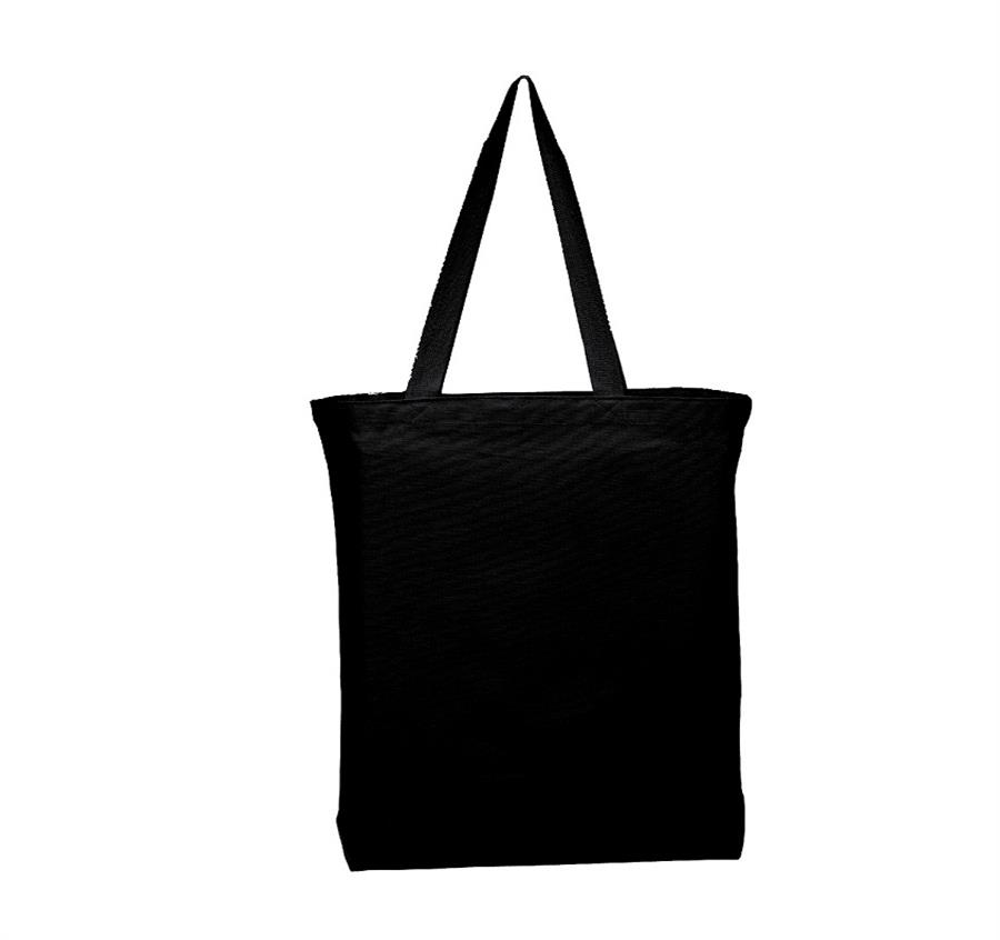 Canvas Merci Printing Tote Bag BLACK –