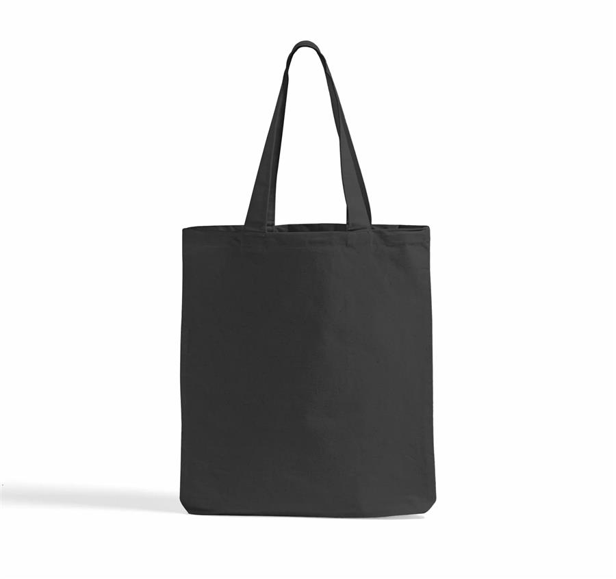 Canvas Merci Printing Tote Bag BLACK –