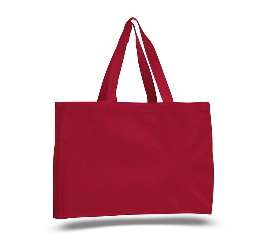 Canvas Gusset Tote Bag