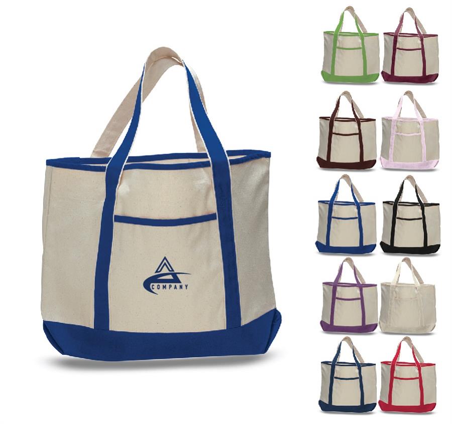 Large Canvas Deluxe Tote